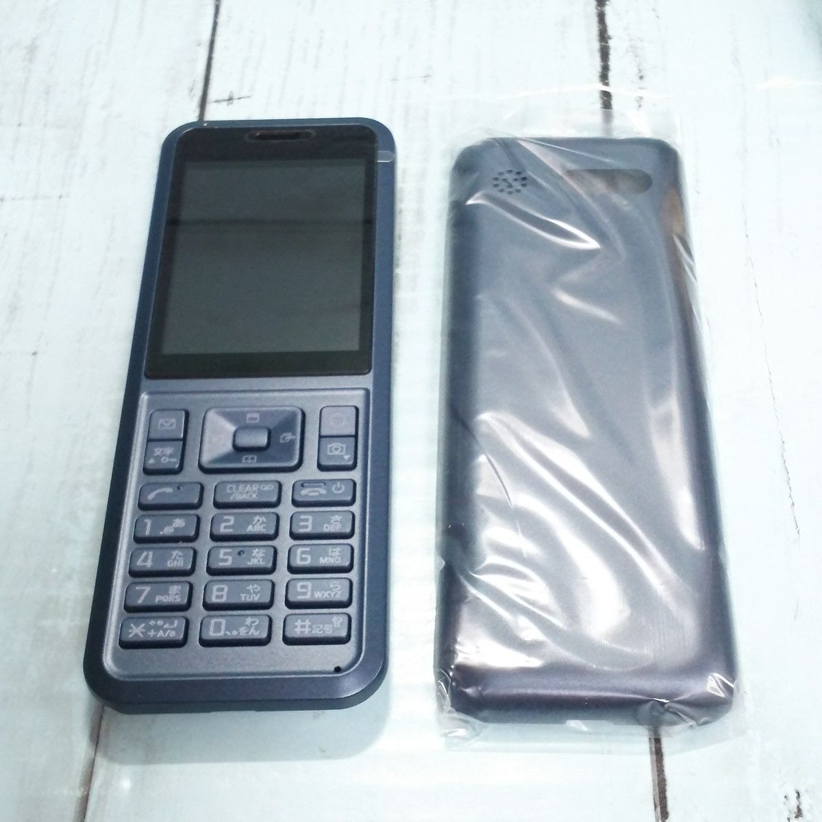 SIMフリー】Simply ガラホ/ダークブルー Simply | スマートフォン