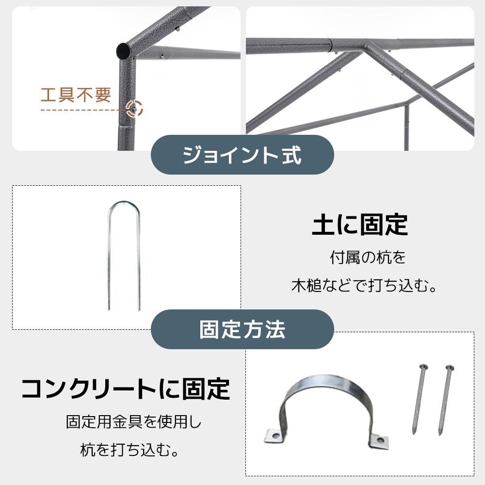 耐久性 サイクルガレージ