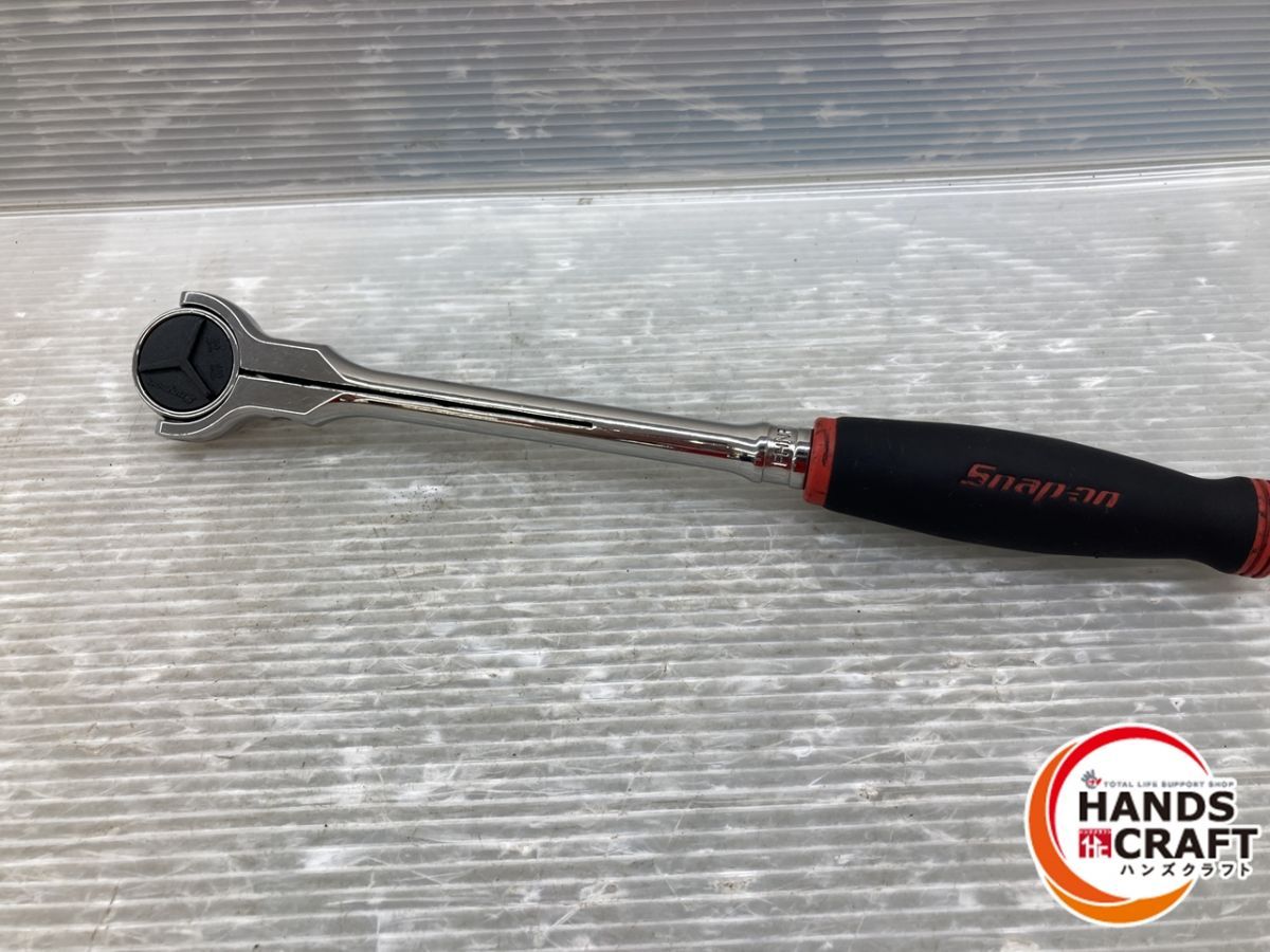 スナップオン ラチェットハンドル 100ギア スイベルヘッド 差込み角 9.5mm 3|8 FHNF100 Snap-on