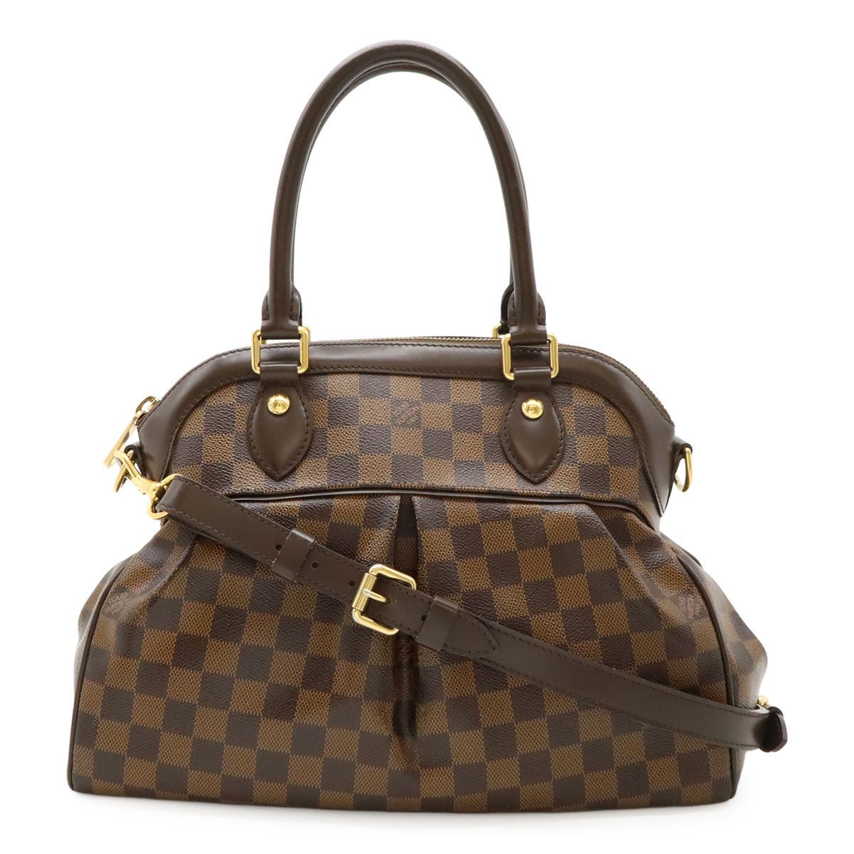 ルイヴィトン リポーターPM ダミエ ショルダーバッグ　ブラウン LOUIS VUITTON ルイ ヴィトン ダミエ トレヴィPM ハンドバッグ