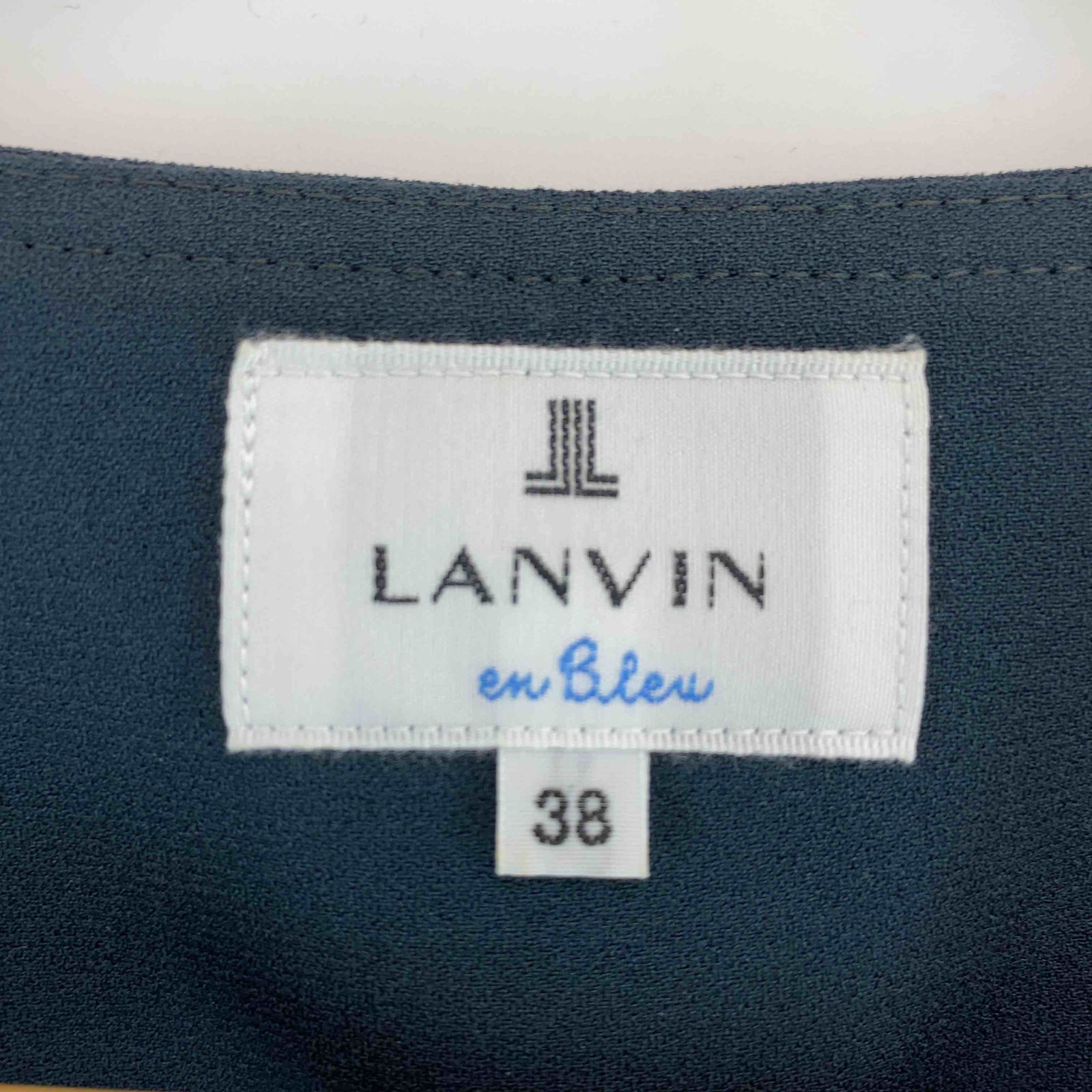 LANVIN en Bleu ランバンオンブルー レディース ノースリーブワンピース 緑