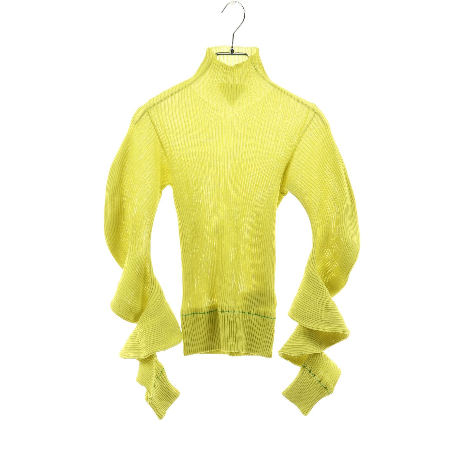 ABランク】BOTTEGA VENETA／ボッテガヴェネタ NEON SILK TOP トップス