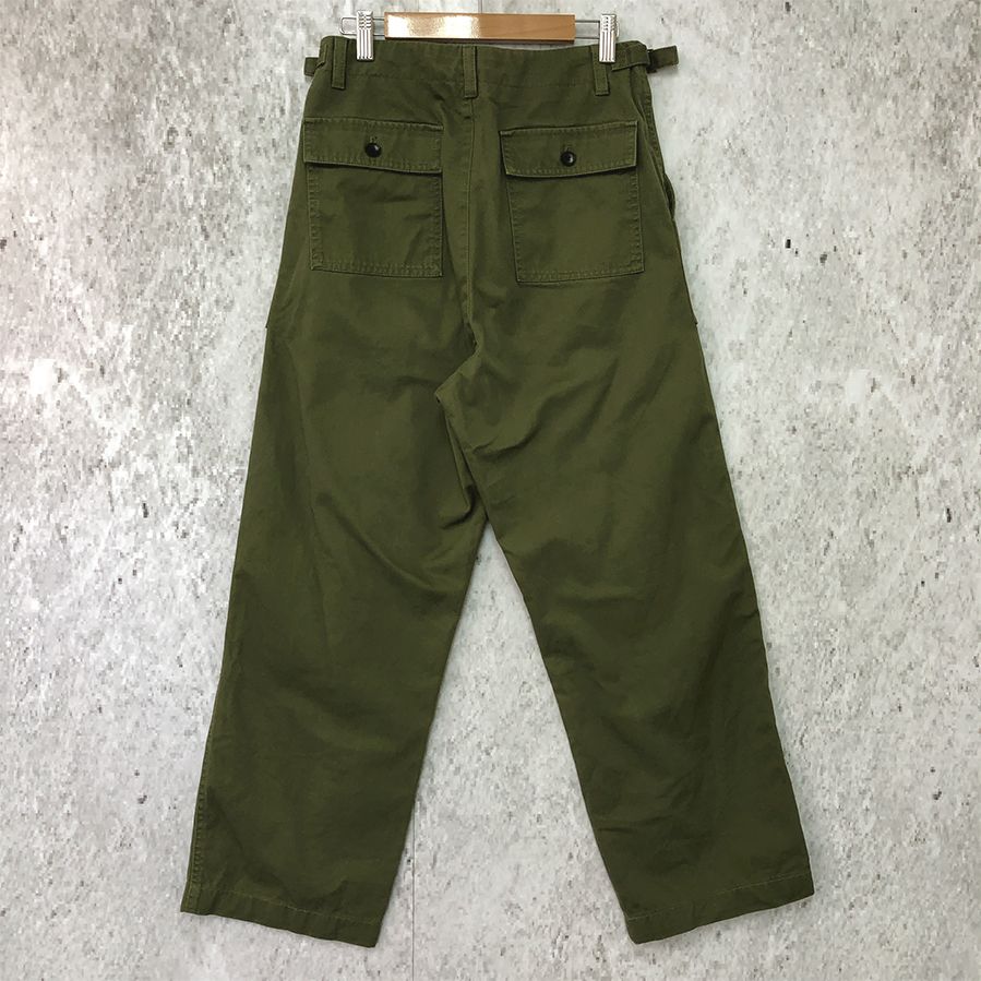 スピックアンドスパン ルーズベイカーパンツ カーキ 36サイズ 美品