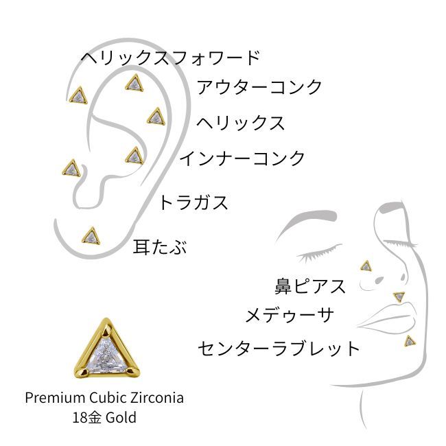 プッシュピアス