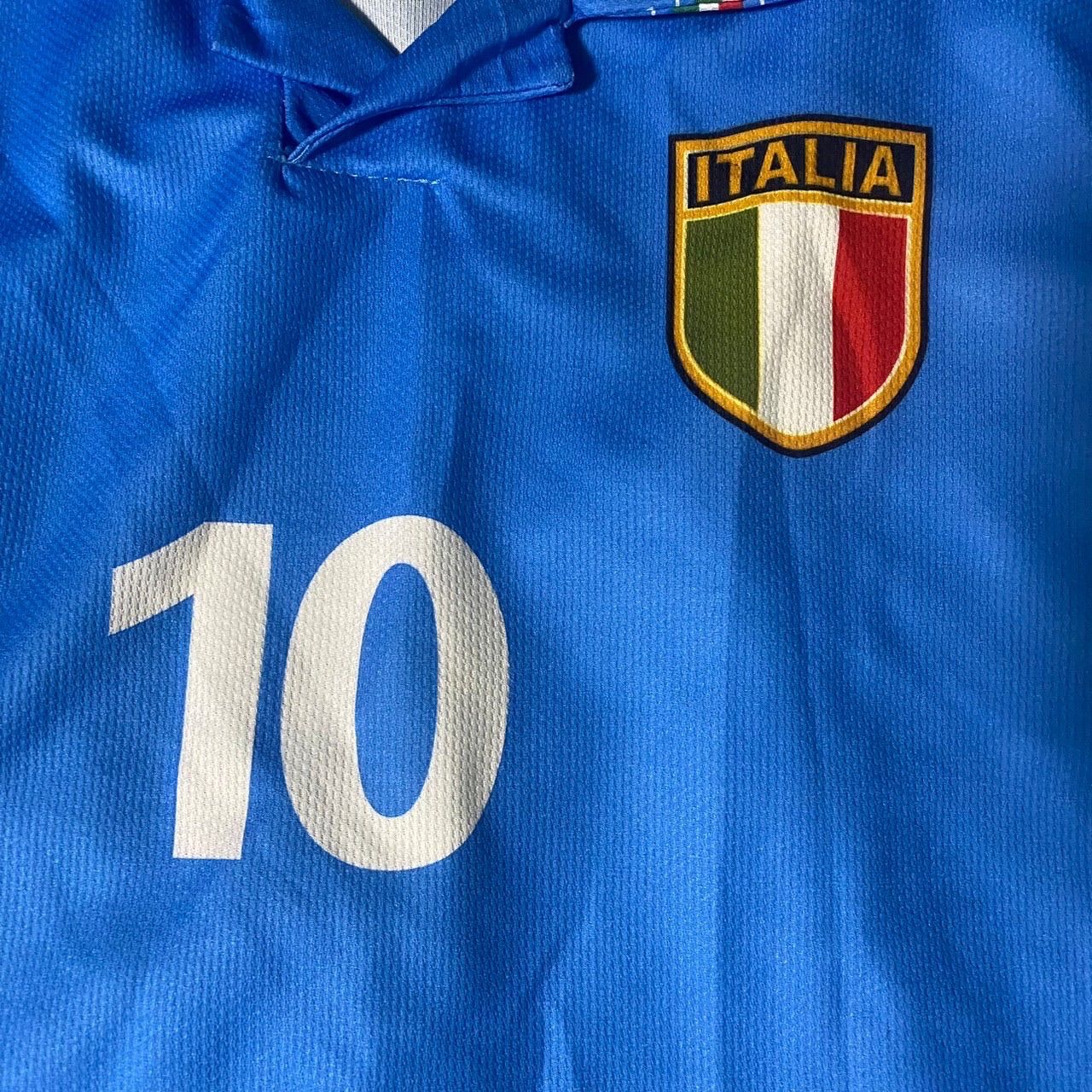 【新品】サッカー　イタリア代表　ユニホーム　#10トッティ　S adidas イタリア代表 2024 ユニフォーム ホーム 半袖 レプリカ
