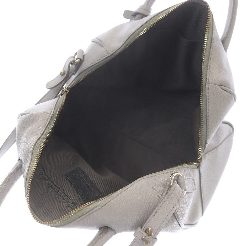 FURLA ハンドバッグショルダー バッグ2way ジェニュインレザー
