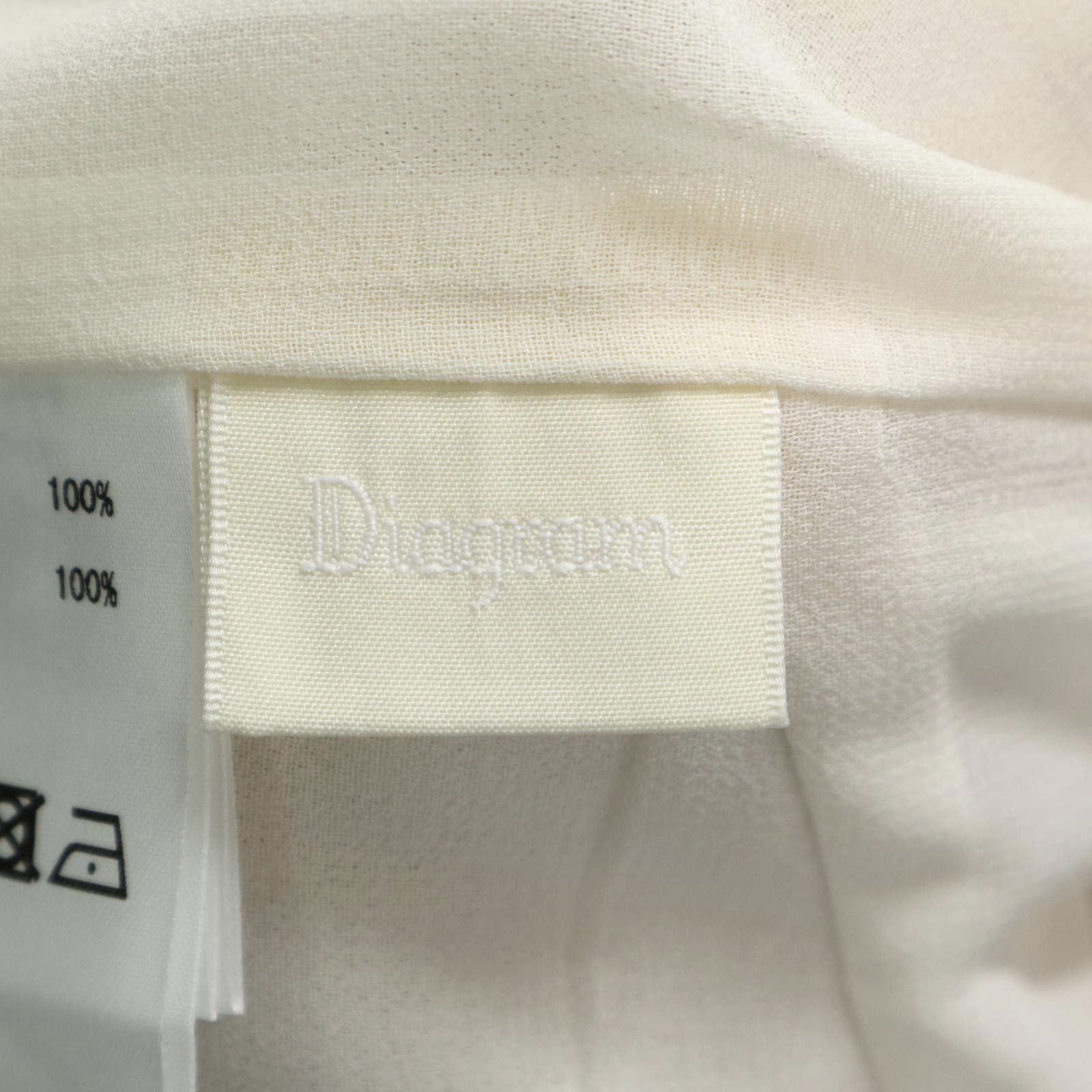 【完売 レア】ダイアグラム diagram レース フリンジ トップス 完売 レア】ダイアグラム diagram レース フリンジ トップス