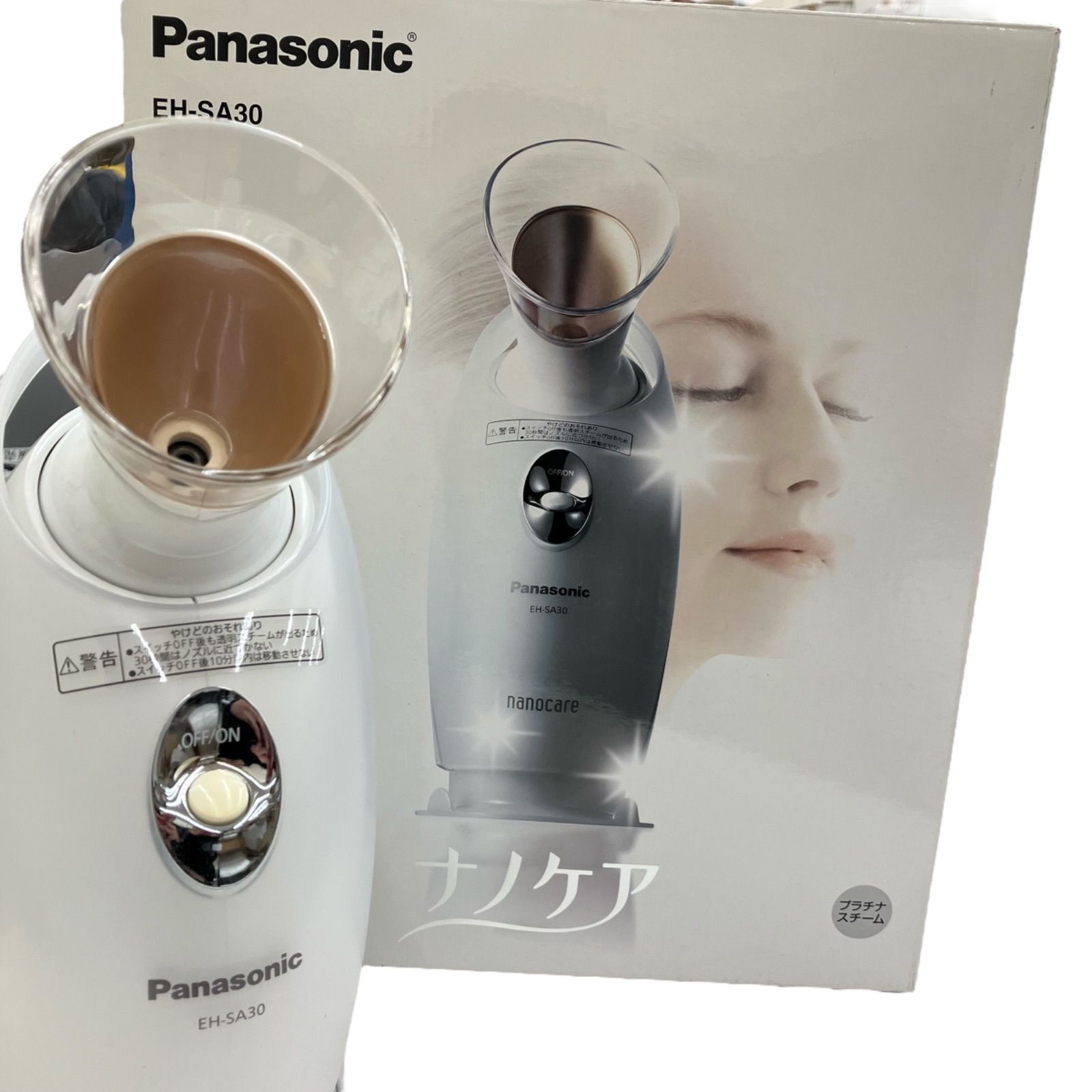 生産終了】Panasonic☆イオンスチーマー ナノケア EH-SA30