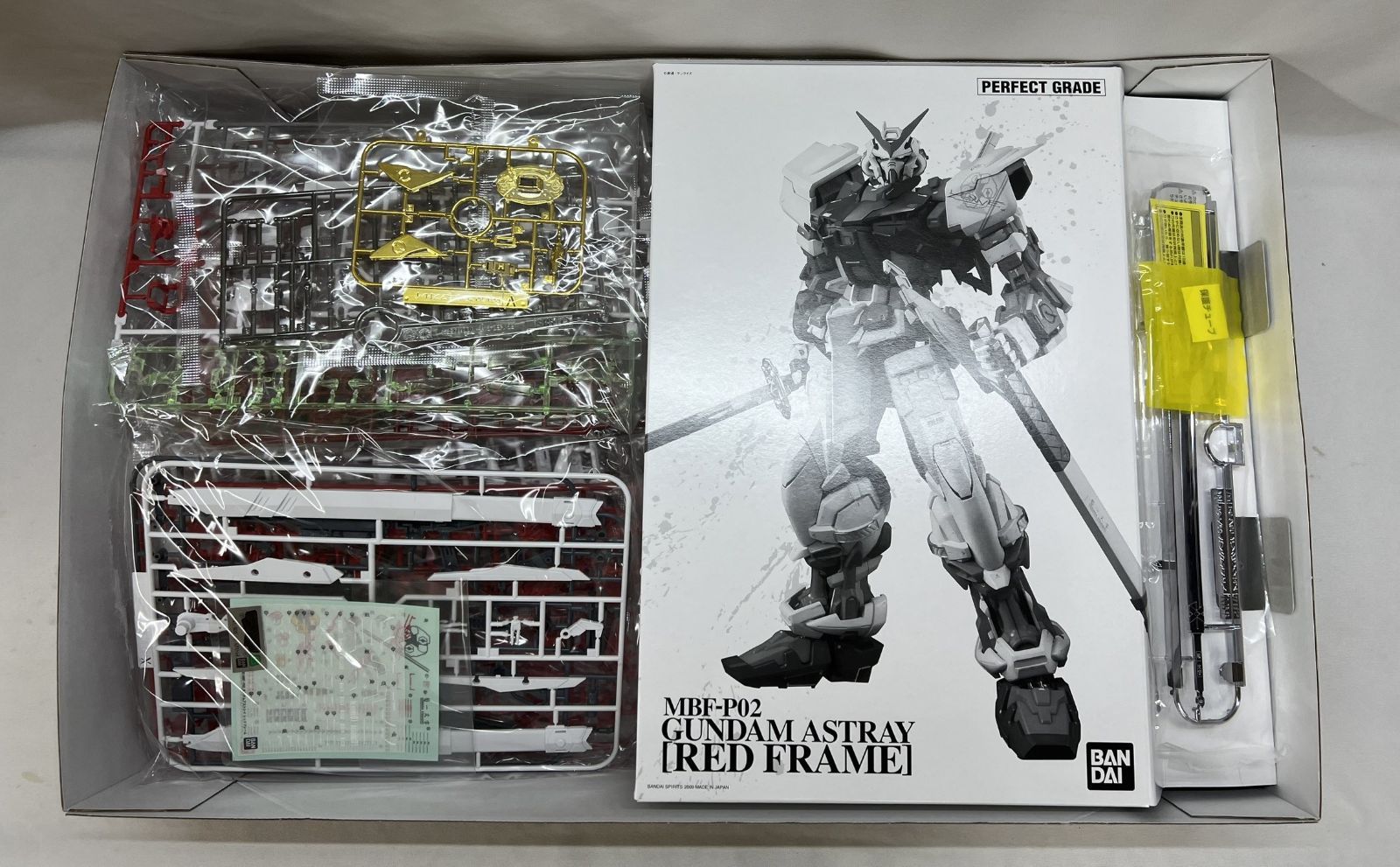 【大清水42-2-0904】PG 機動戦士ガンダムSEED ASTRAY ガンダムアストレイ レッドフレーム 1／60スケール プラモデル【未使用品】