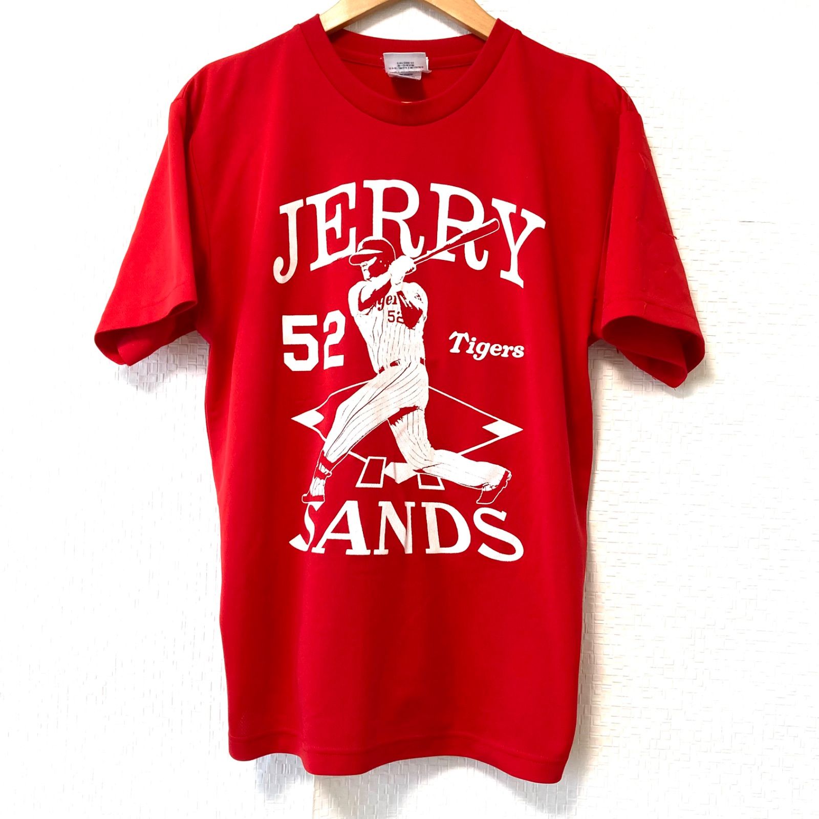w^)b HANSHIN Tigers 阪神タイガース JERRY SANDS 背番号52 野球 応援