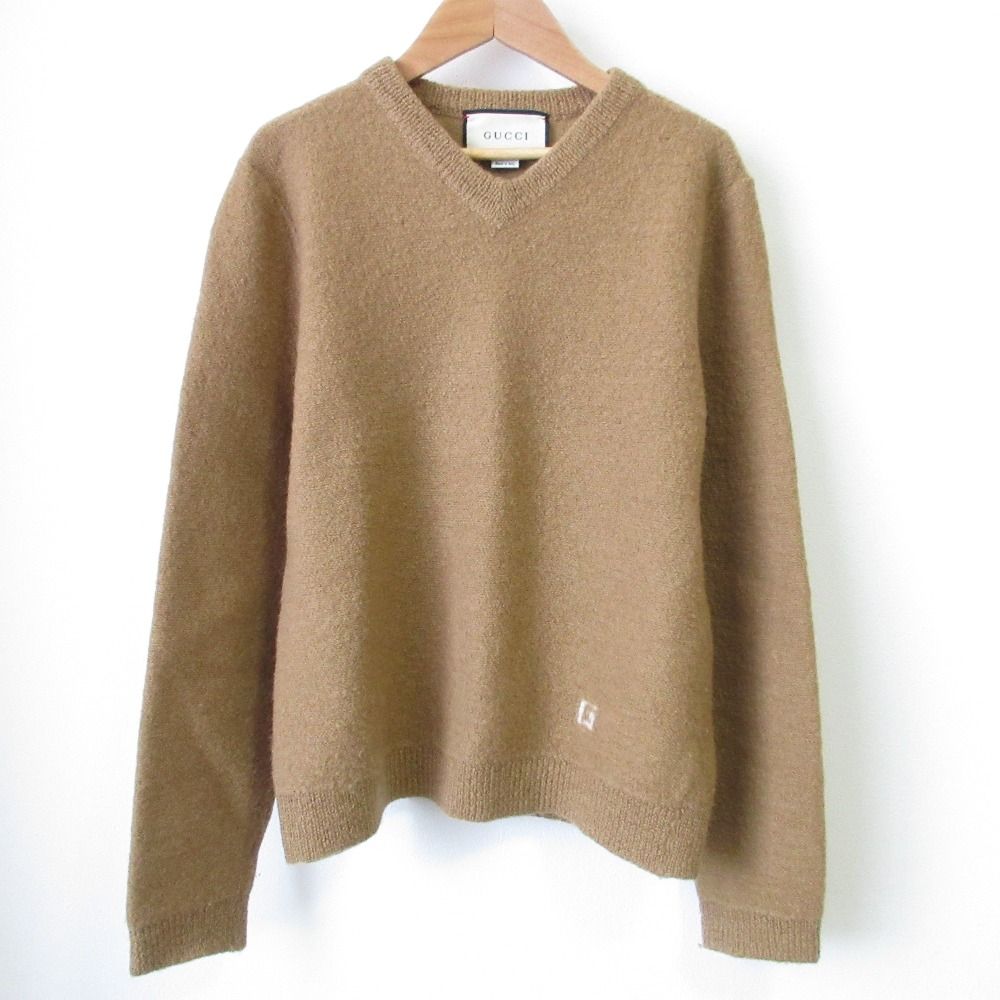 GUCCI』グッチ (XS) Vネック ニットセーター