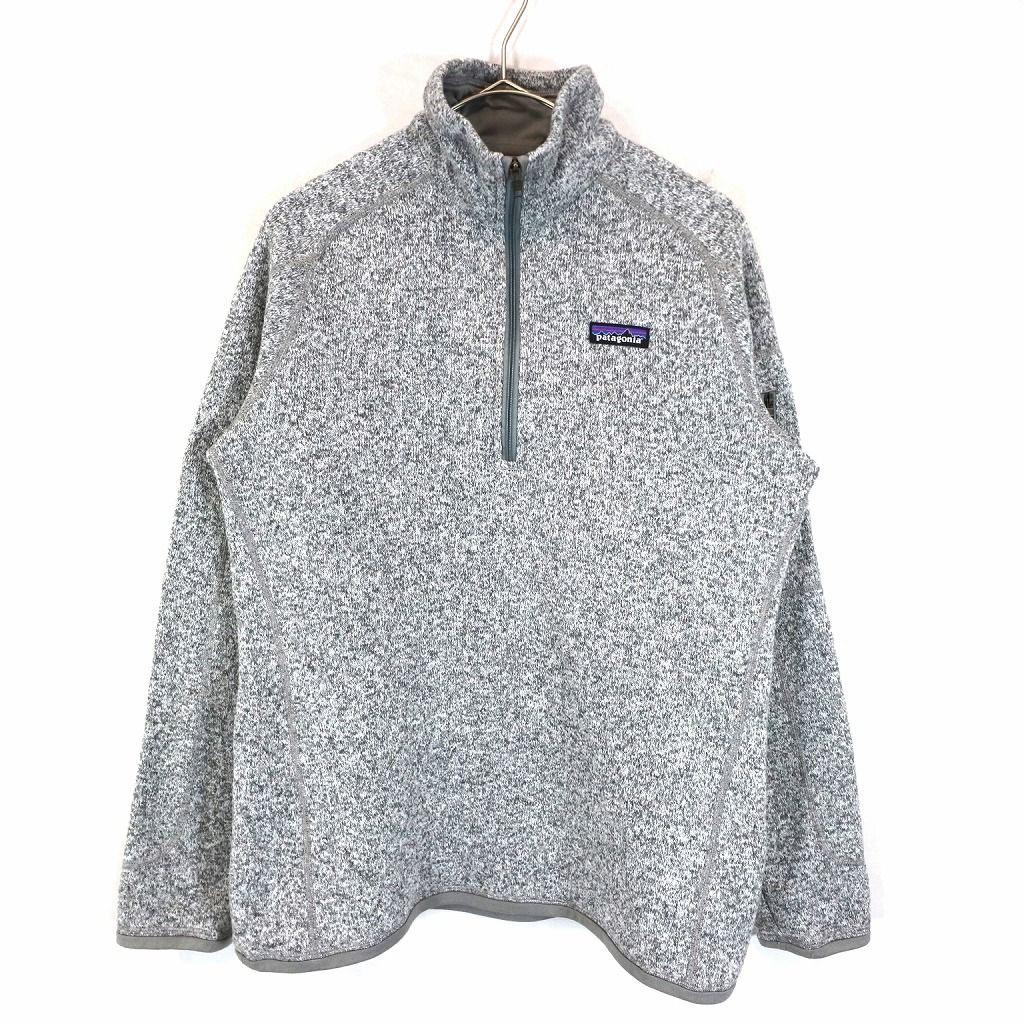 patagonia パタゴニア ベターセーター フリースジャケット アウトドア キャンプ 登山 グレー (メンズ L) 中古 古着 N9383