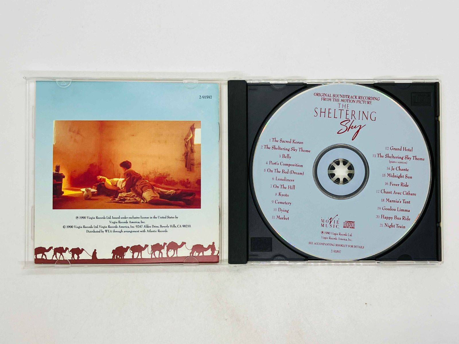 koro 新品　シェルタリング・スカイ　サウンドトラックCD　坂本龍一 koro様専用 新品 シェルタリング・スカイ サウンドトラックCD