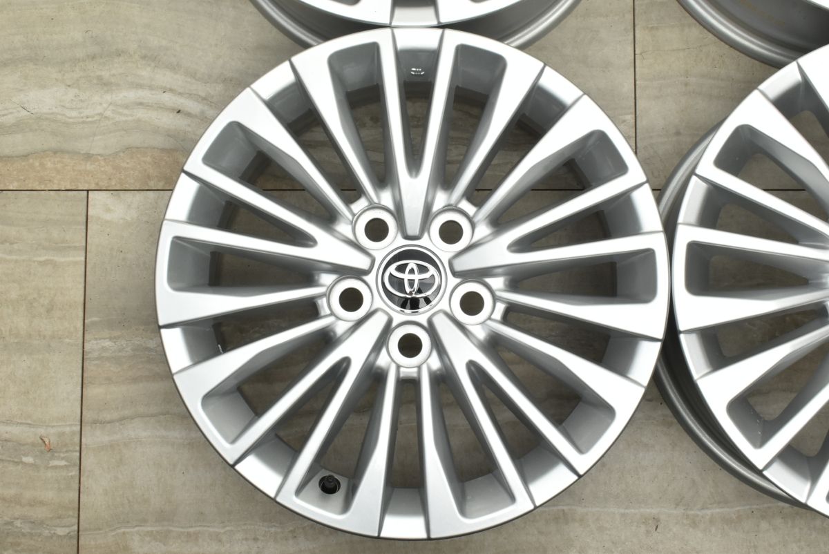新車外し品 トヨタ ヴェルファイア 純正 オプション 17in 6.5J 40 PCD120 4本セット アルファード 流用 ノーマル戻し スタッドレス用に FFCRYSTALESIA_COM