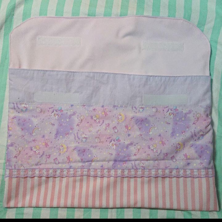 ゆめかわ ユニコーン 防災頭巾カバー 背もたれあり 女子 小学生 小学生