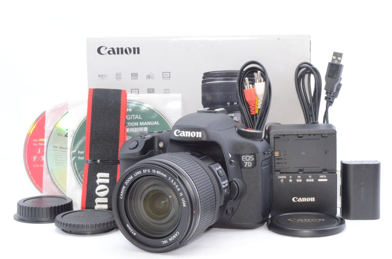 Canon キャノン EOS 7D レンズキットEF-S15-85mm F3.5-5.6 IS USM - メルカリ