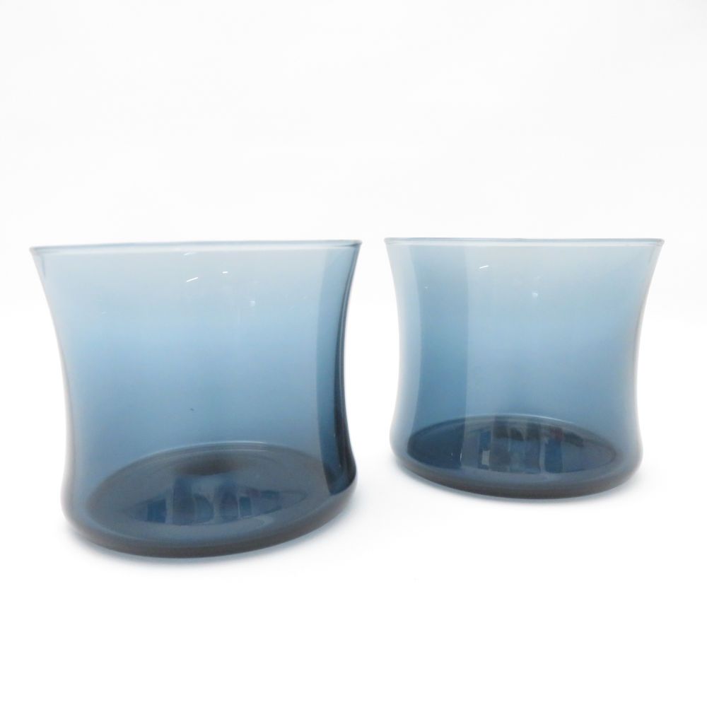 iittala イッタラ Exhibition edition 2002 Timo Sarpaneva サルパネヴァ タンブラー 2点 ペア グラス 刻印 北欧 フィンランド SC8764H2