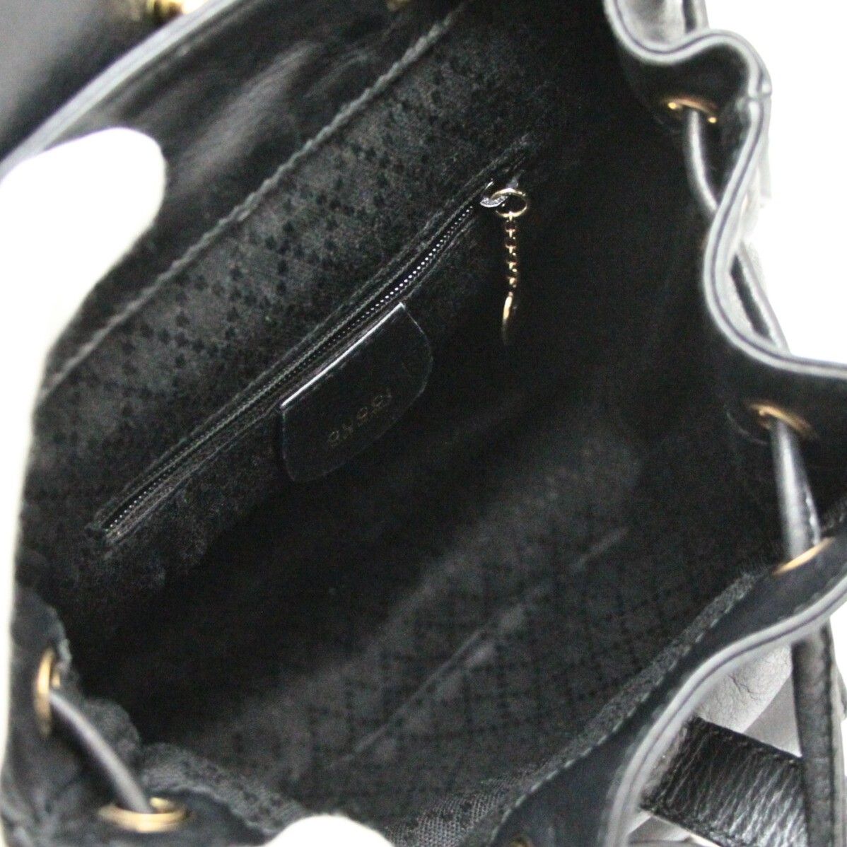 グッチ GUCCI ヴィンテージ バンブー リュックサック バックパック