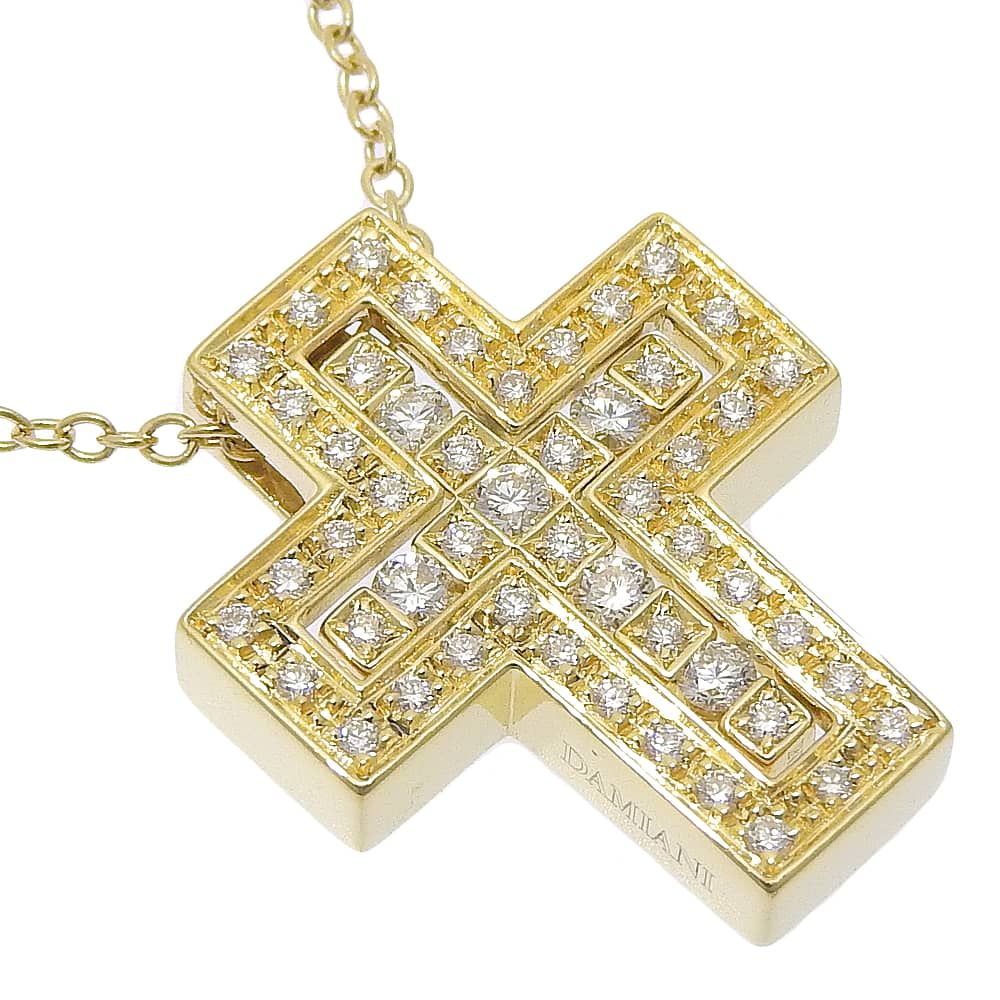 Damiani】ダミアーニ ベルエポック XS クロス K18イエローゴールド