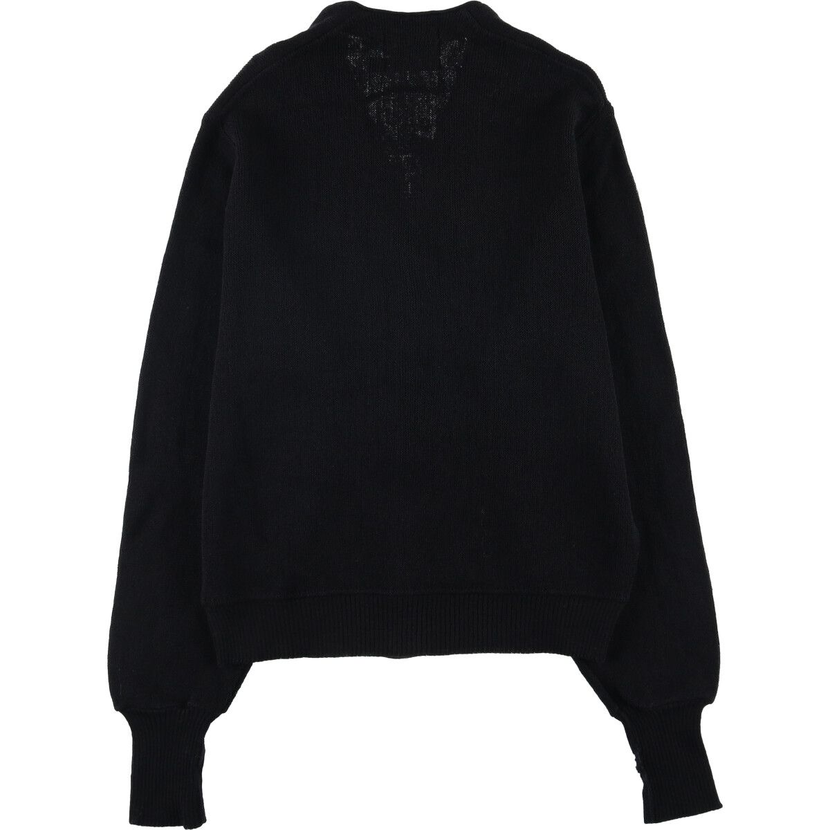 古着 60年代 TOWNE AND KING ダイヤ柄 ウールニットカーディガン メンズXS相当 ヴィンテージ|eaa582283