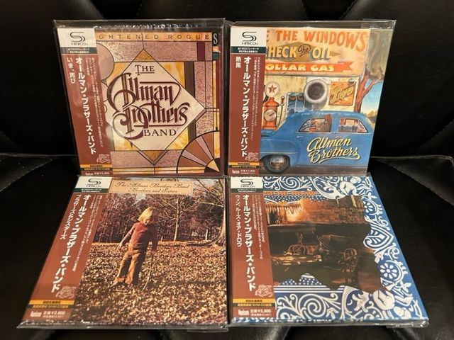 【廃盤】オールマン・ブラザーズ・バンド 「紙ジャケット SHM-CD 8タイトルセット」 The Allman Brothers Band