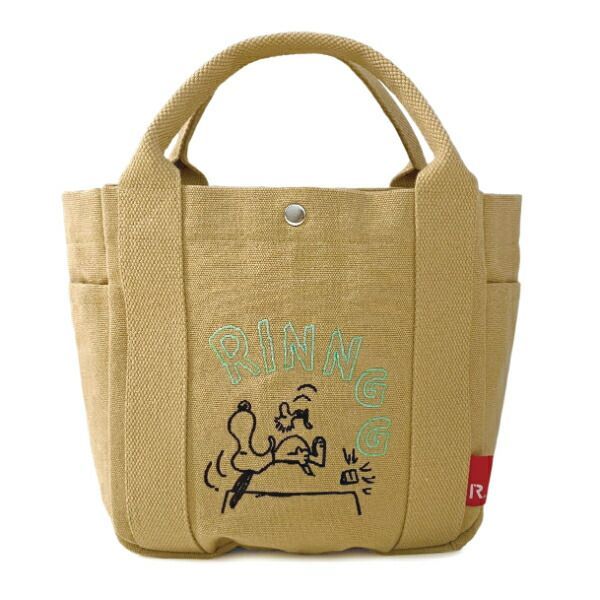 スヌーピー ランチミニトートバッグ (RINNGG) SNOOPY