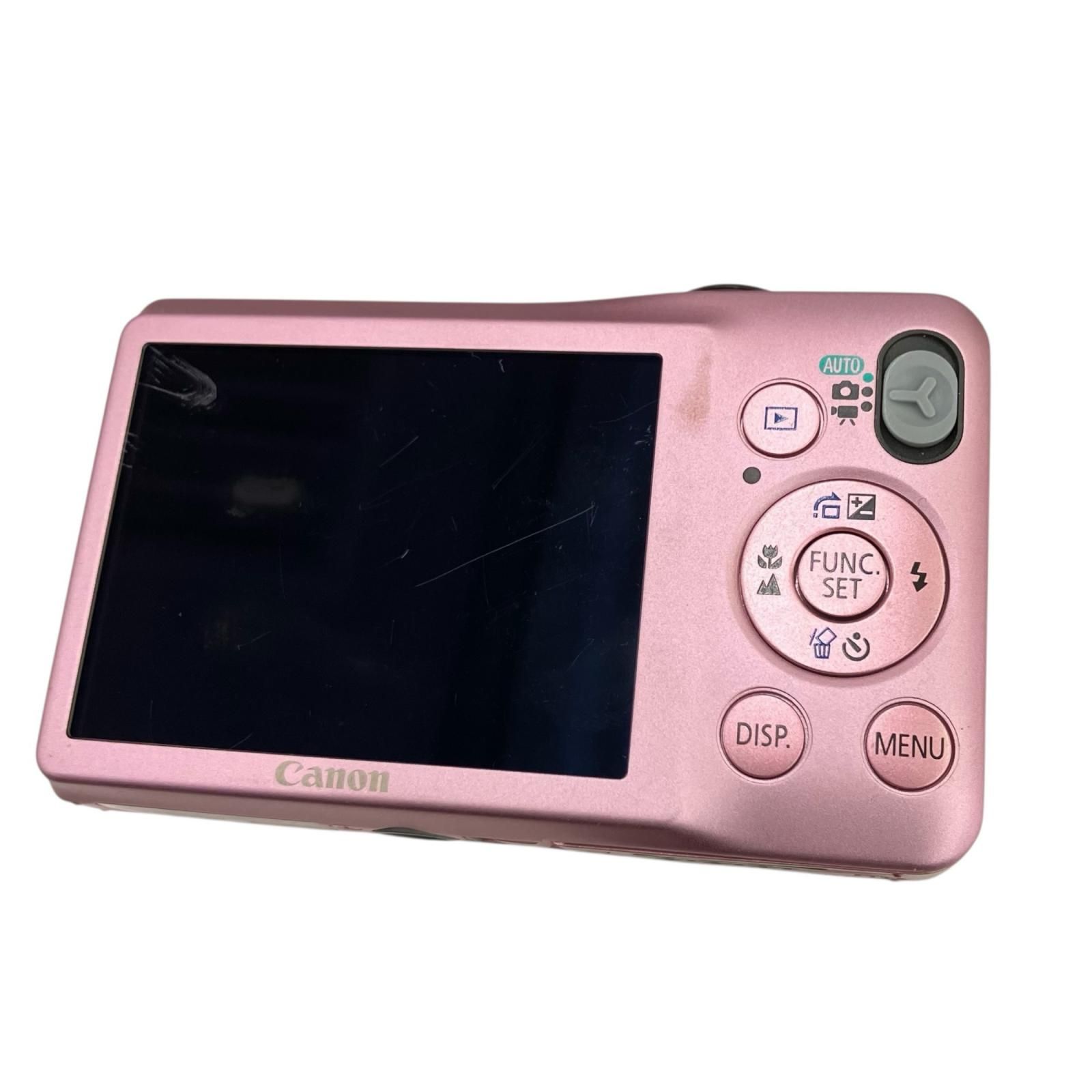186000 動作未 canon キャノン デジタルカメラ IXY 200 F ピンク