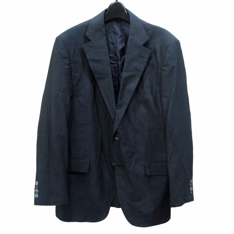 美品 Aquascutum アンコン テーラードジャケット シェルボタン M 美品 Aquascutum アンコン テーラードジャケット シェルボタン M