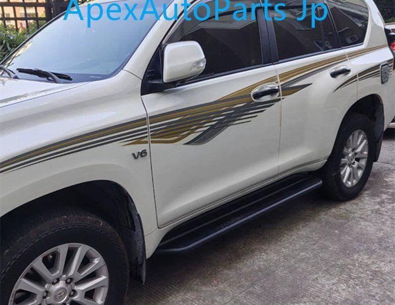 2010-2025 トヨタ プラド LC150 競技用 フットステップ フレーム直結 サイドガード FJ150 対応