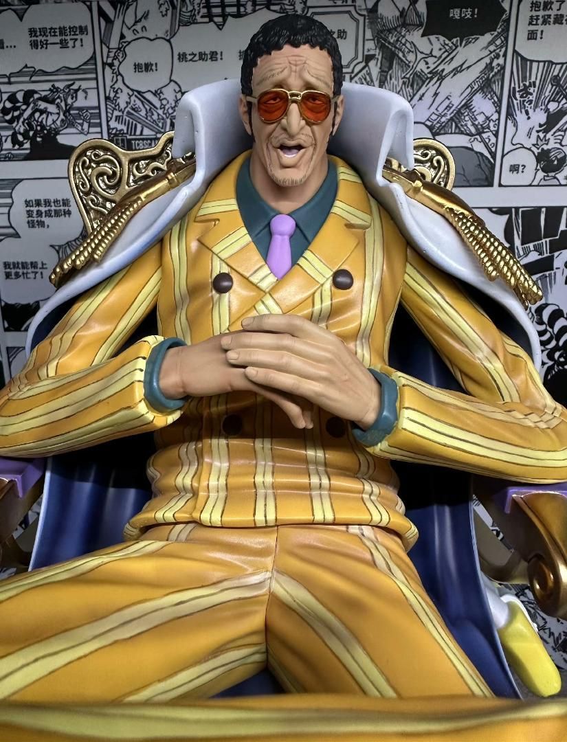 ワンピース 三大将 ボルサリーノ 黄猿 フィギュア ガレージキット ワンピース 三大将 ボルサリーノ 黄猿 フィギュア ガレージ
