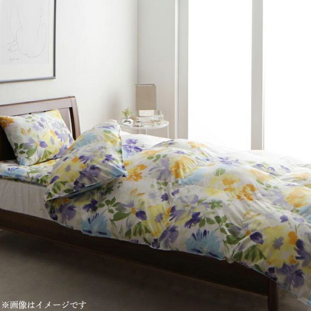 日本製】 羽毛掛け布団 花柄 シングル メ ン様 日本製最高級羽毛布団