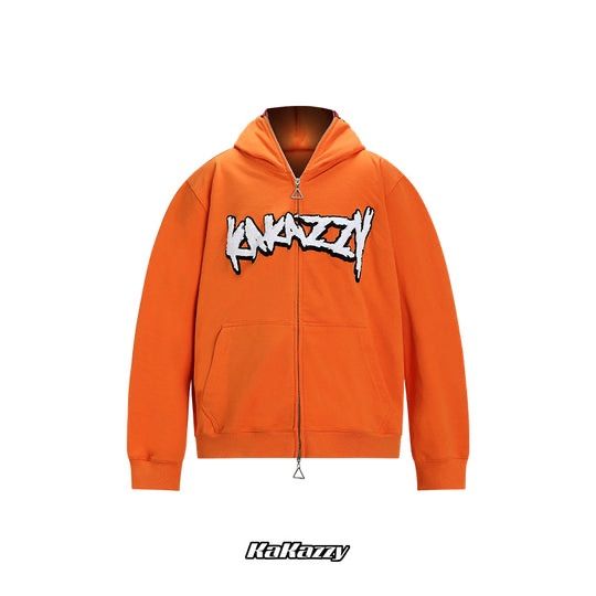 KAKAZZY ポチタ パーカー KAKAZZY ポチタ ジップパーカー メンズ