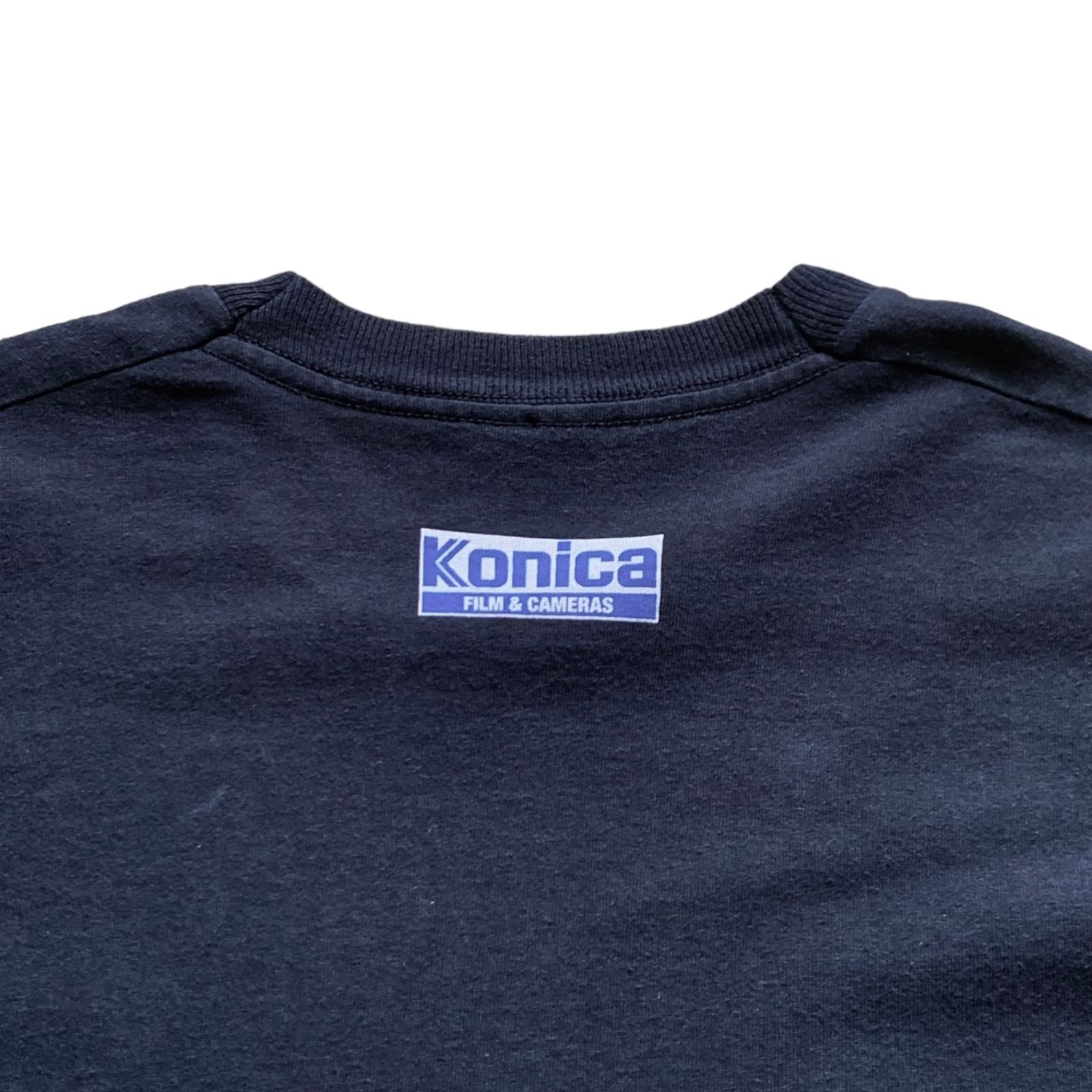 90's PEANUTS SNOOPY×Konica Print T-Shirts 90年代 スヌーピー