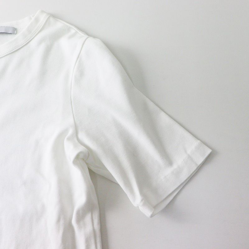 タグあり　フレームワーク ギザコットンコンパクトTEE ホワイト FRAMeWORK｜≪追加≫ギザコットンコンパクトTEE | Rakuten