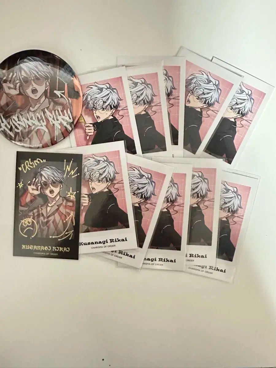 カリスマ りかい 2 周年 チェキ ポラロイド ラップバトル バッジ まとめ売り