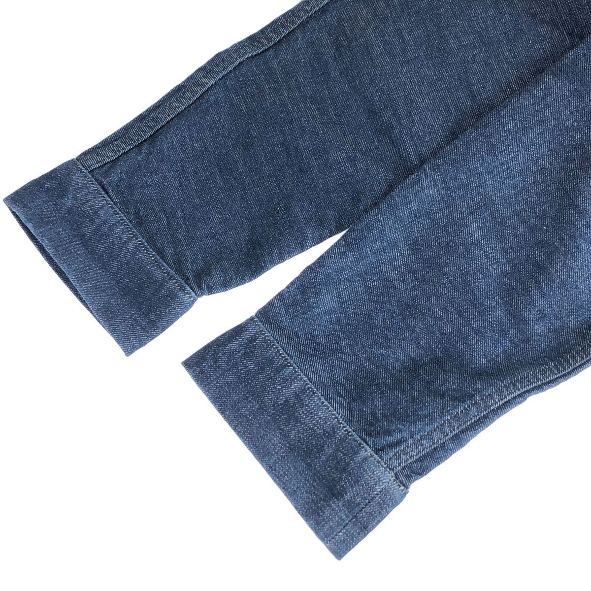 Edwina Horl エドウィナホール 24SS ノーカラーデニムカーディガン  