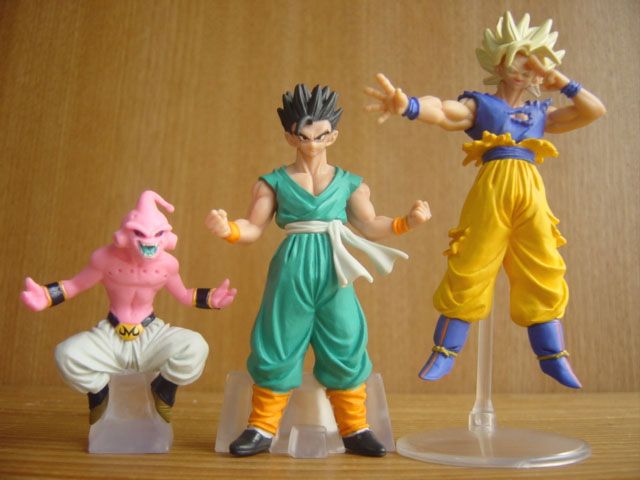 ○Ejd07Fz ドラゴンボールZ 19 6種 HG 最強 孫悟空 ! 魔人 決着