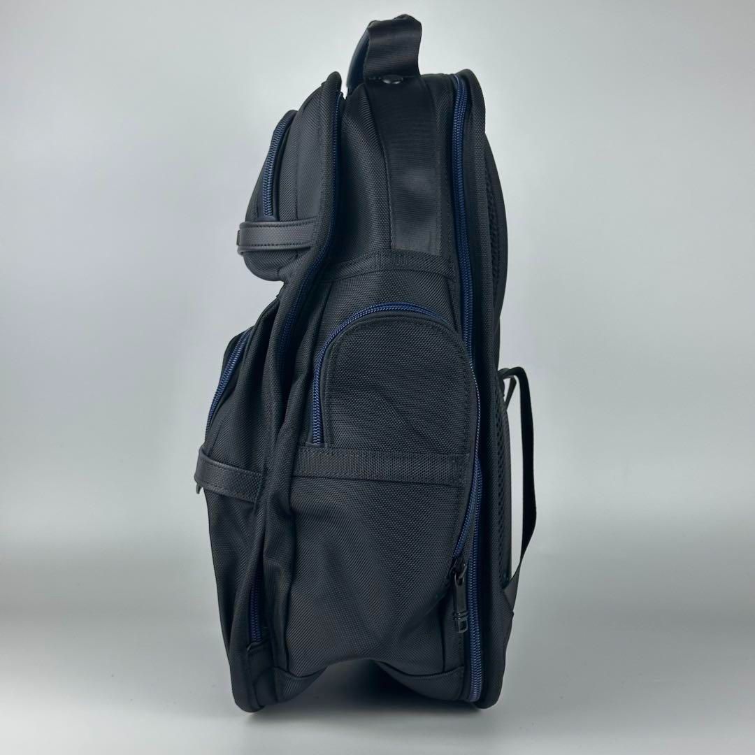 未使用】TUMI ALPHA3 ブリーフパック ブルーライン