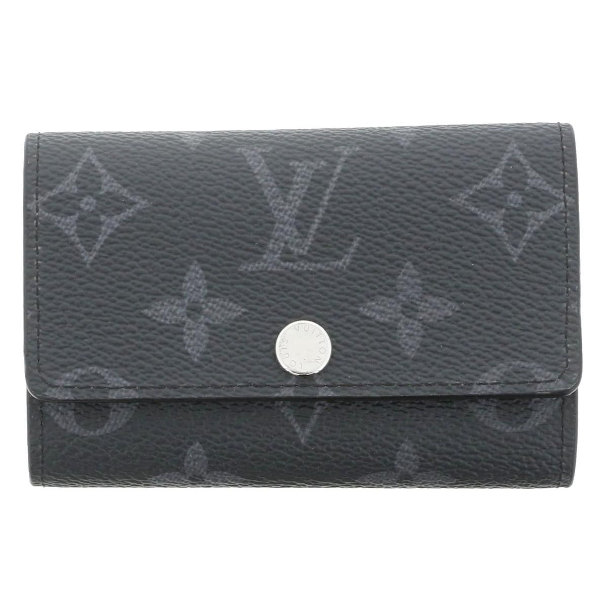 【中古】 LOUIS VUITTON （ルイヴィトン）  ﾐｭﾙﾃｨｸﾚ6 小物 ｷｰｹｰｽ ﾓﾉｸﾞﾗﾑ ｴｸﾘﾌﾟｽ ﾌﾞﾗｯｸ Monogram Black M82603 used:A