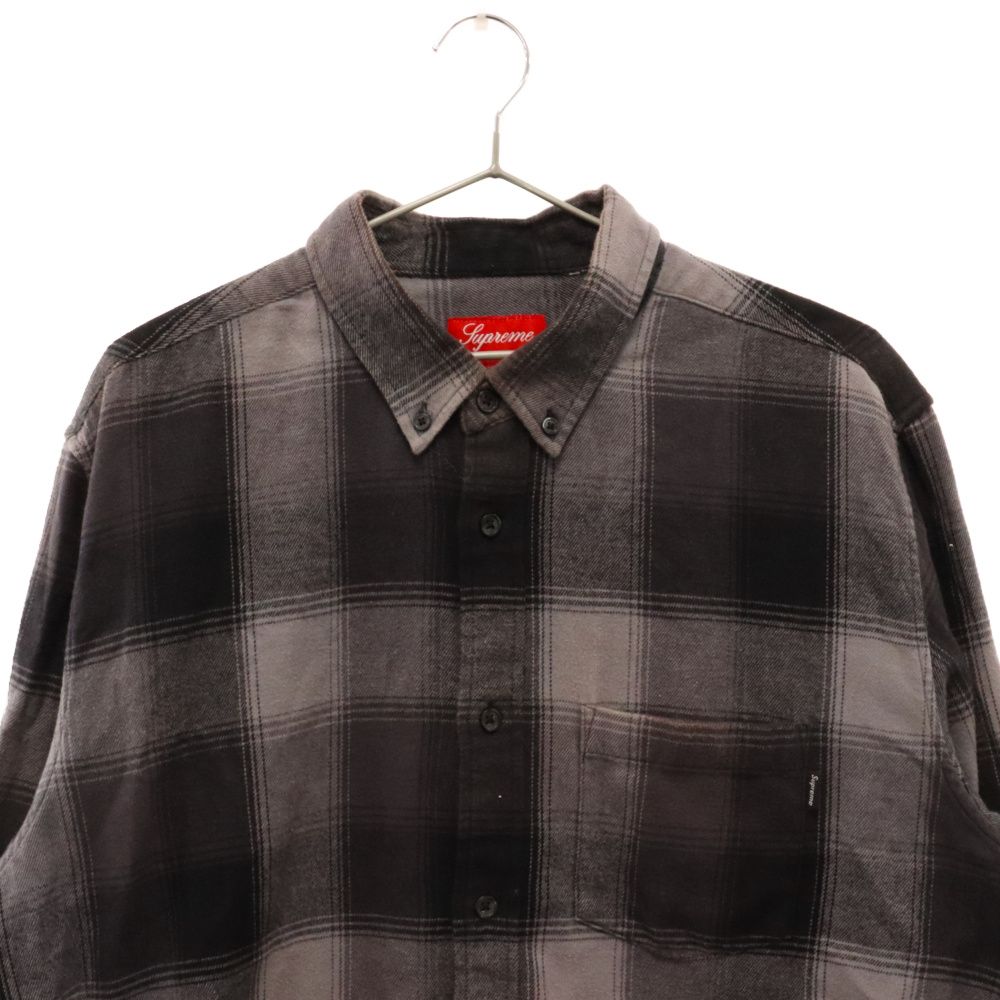 SUPREME (シュプリーム) 18AW Shadow Plaid Flannel Shirt シャドウ 