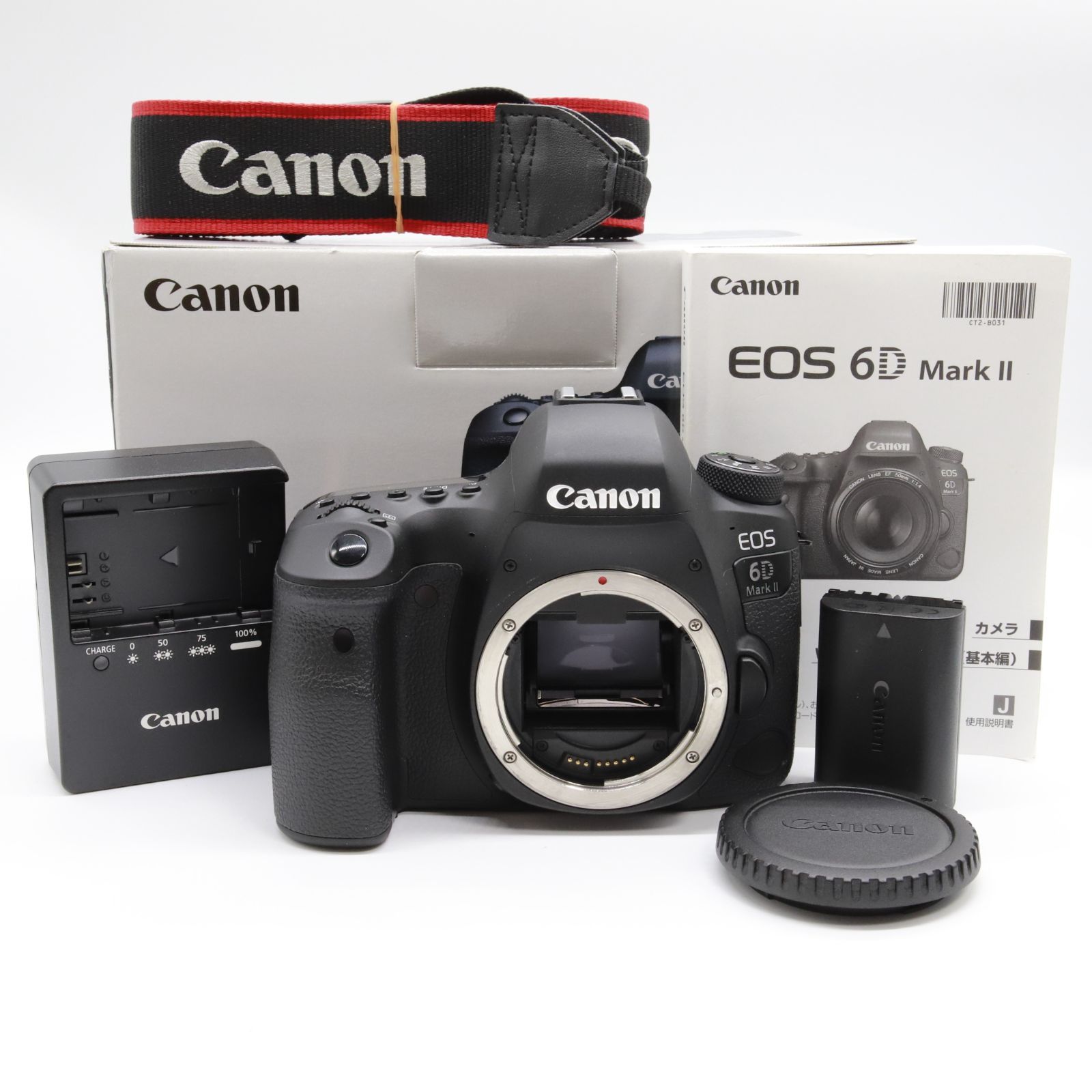 □ほぼ新品□Canon デジタル一眼レフカメラ EOS 6D Mark II ボディー ...
