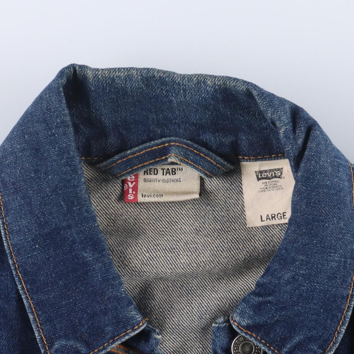 古着 リーバイス Levi's 77430-5424 RED TAB デニムジャケット Gジャン