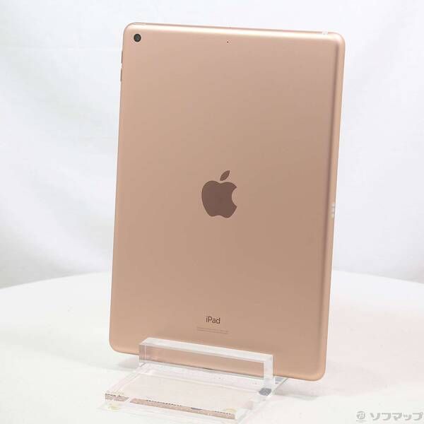 中古品〕 iPad 第7世代 32GB ゴールド MW762J／A Wi-Fi【276