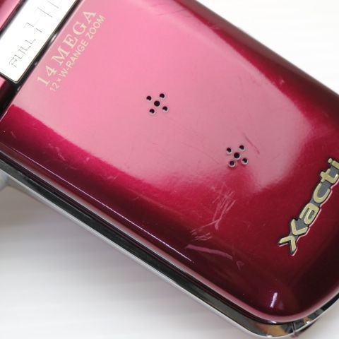 良品 DMX-CG110 ワインレッド 即日発送 SANYO Xacti デジタルビデオ