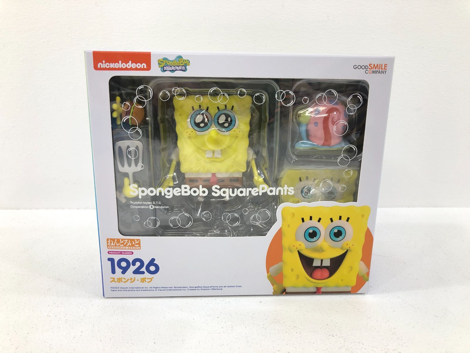 小牧店】開封済 スポンジ・ボブ ねんどろいど フィギュア【722