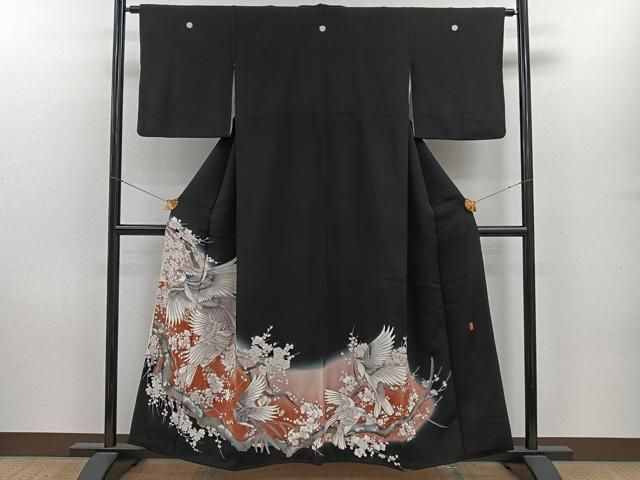 黒留袖 名品 155.5cm 66cm 正絹