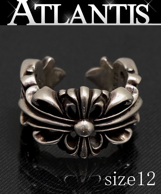 CHROME HEARTS (クロムハーツ)  リング CHROME HEARTS 銀座店 クロムハーツ ダブルフローラルクロス