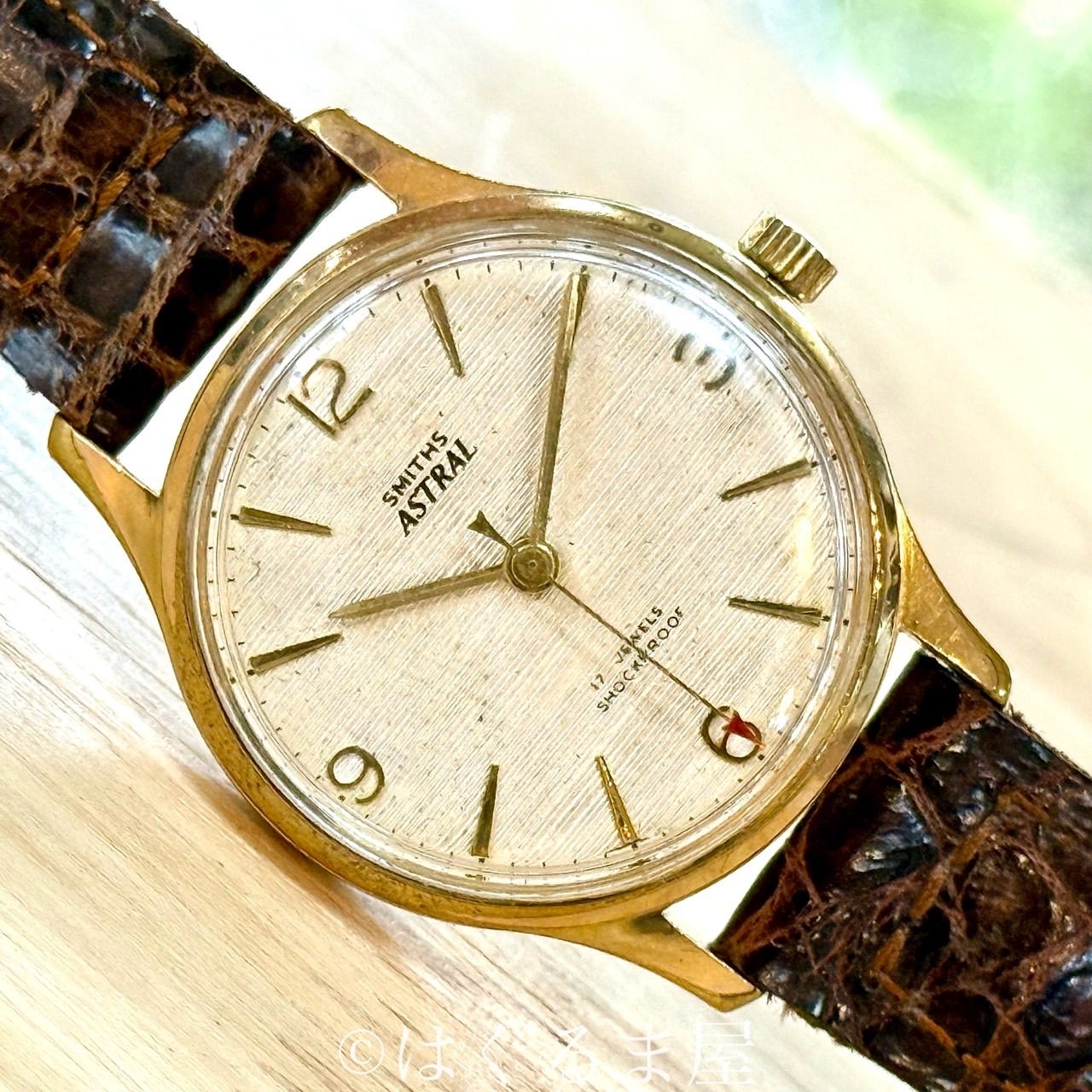 ☆安心の全品国内発送！ ’60s スミス アストラル 英国製手巻き メンズウォッチ OH済