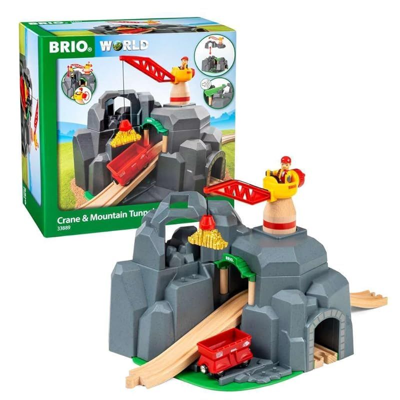 BRIO (ブリオ) 販売 クレーン＆マウンテントンネル 33889 対象年齢 3歳