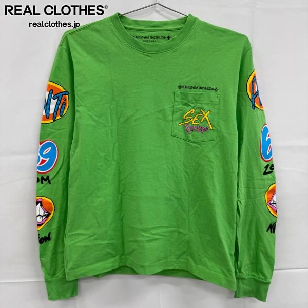 ママポン　クロムハーツ　SEX RECORDS 長袖シャツ Chrome Hearts】 Matty Boy Sex Records Long T-shirt (CHROME